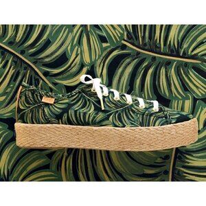Rifle Paper co keds tropical palm leaves 9.5